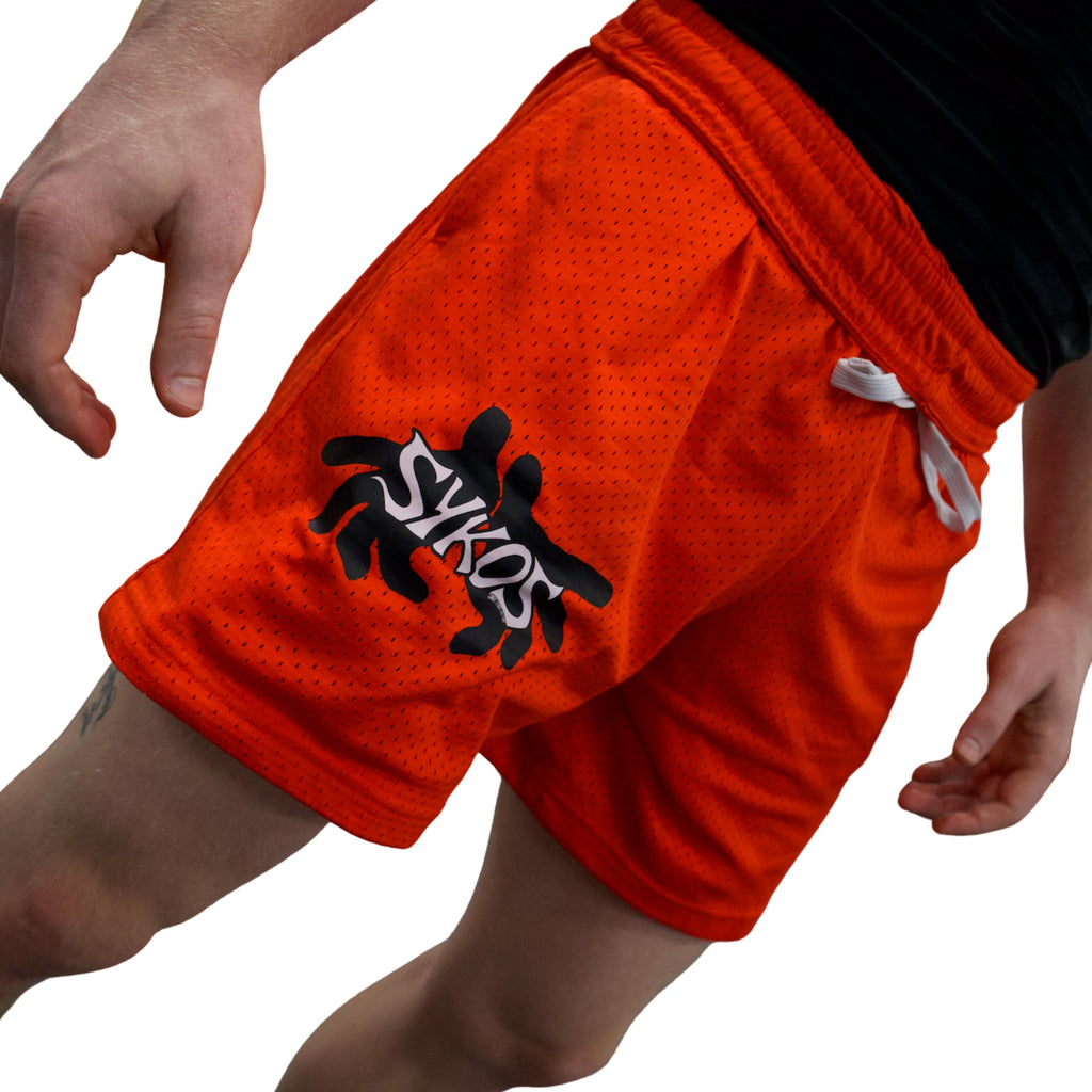 Mesh Drawstring Shorts