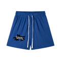 Mesh Drawstring Shorts