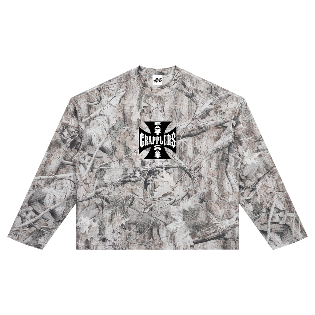 Unisex Tree Camo Waffle T-Shirt