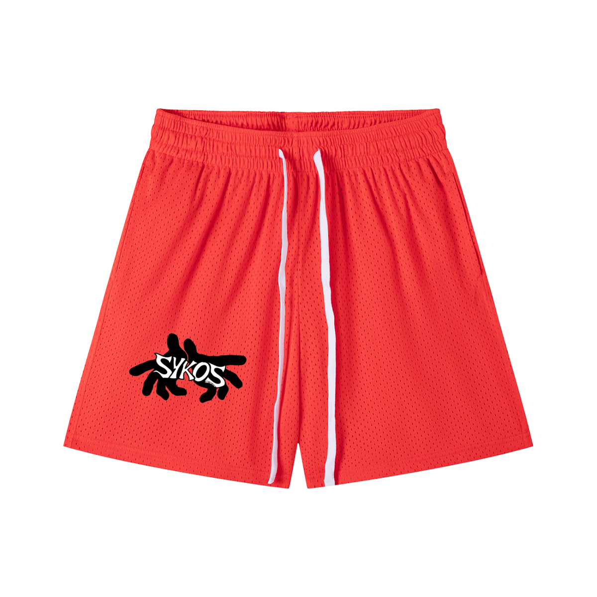 Mesh Drawstring Shorts